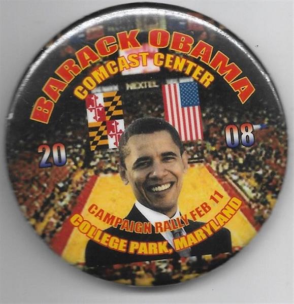 Obama College Park Maryland Celluloid