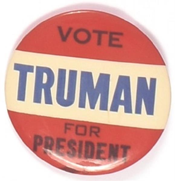 Vote Truman for President