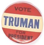 Vote Truman for President
