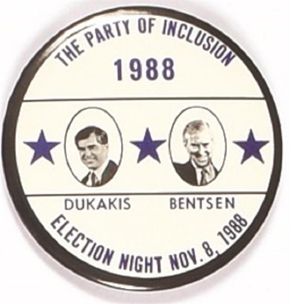 Dukakis, Bentsen Party of Inclusion