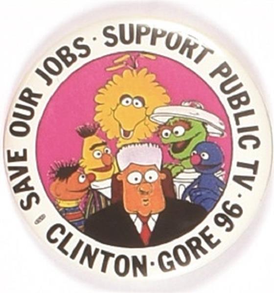 Clinton Sesame Street