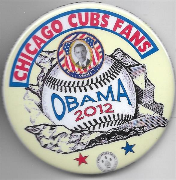 Obama Chicago Cubs