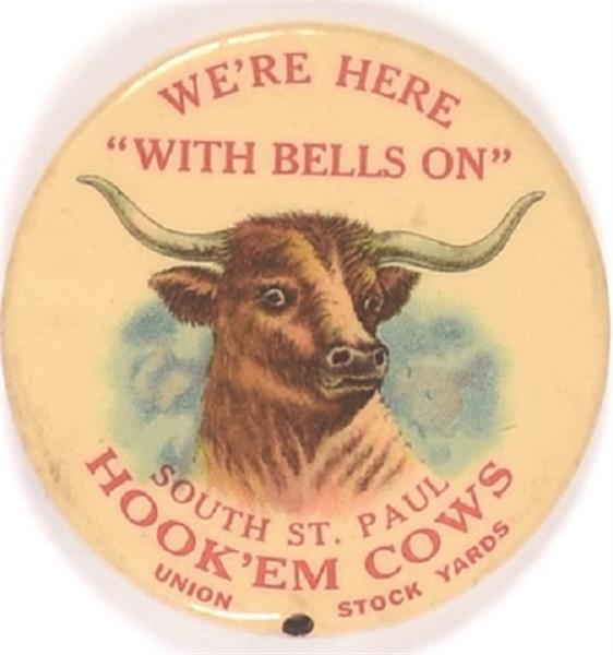 Hook Em Cows St. Paul Stockyards