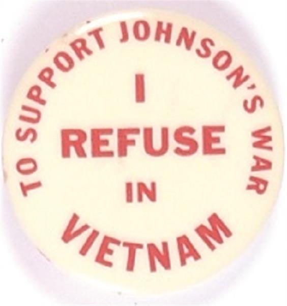 I Refuse to Support Johnsons War