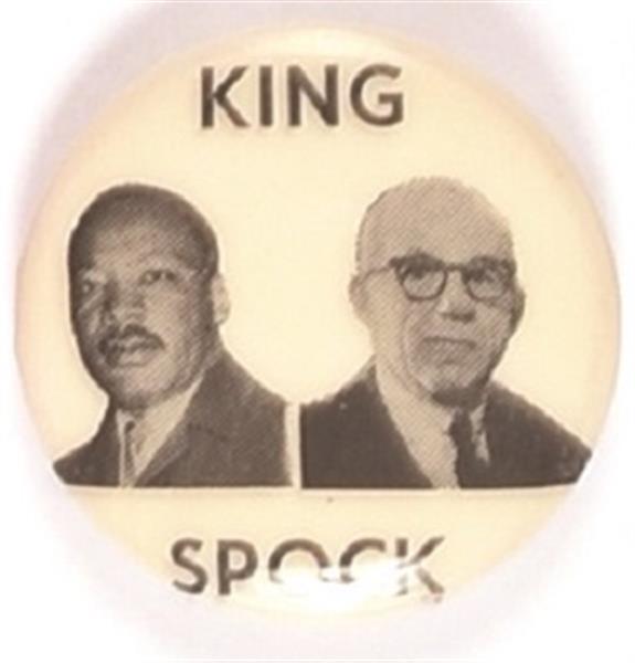 King and Spock 1968 Celluloid