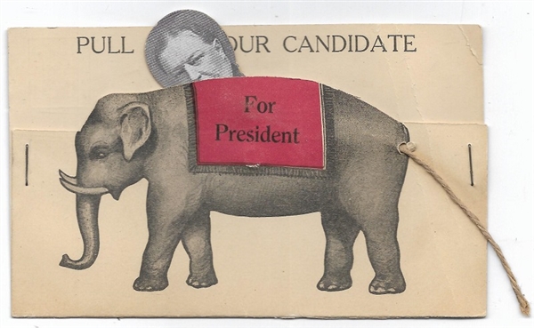 Taft Pull for Your Candidate Postcard