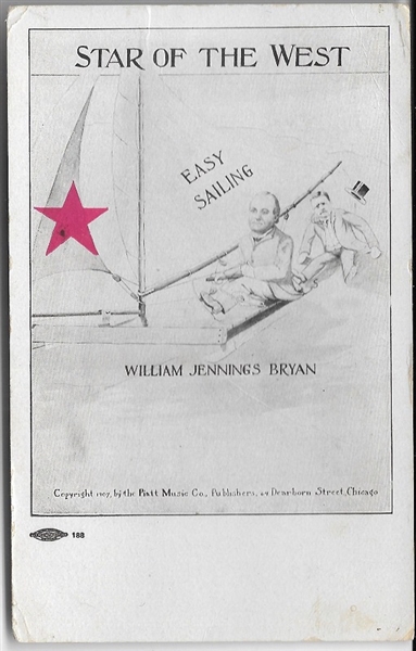 Bryan Star of the West Postcard