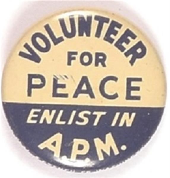 APM Volunteer for Peace