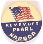 Remember Pearl Harbor Flag Pin