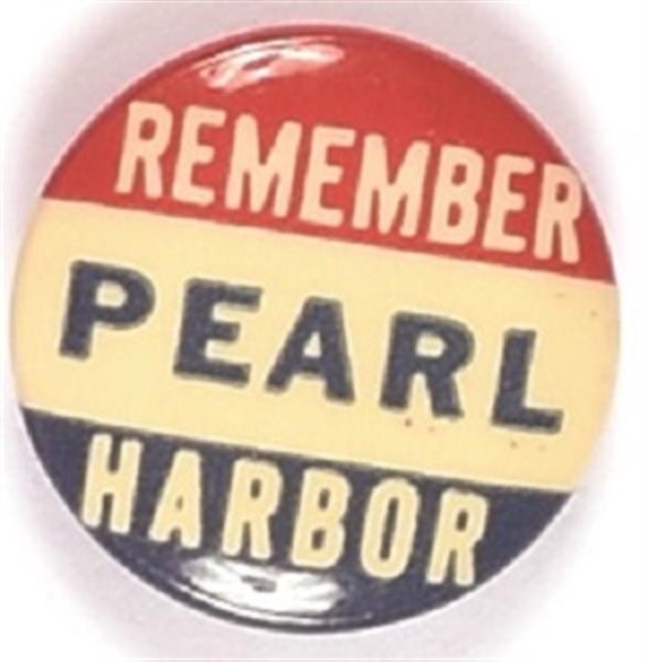 Remember Pearl Harbor RWB Celluloid