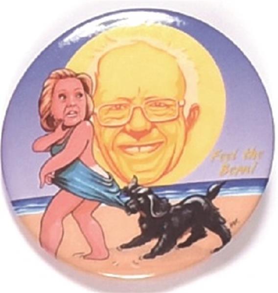 Sanders and Hillary Coppertone Ad