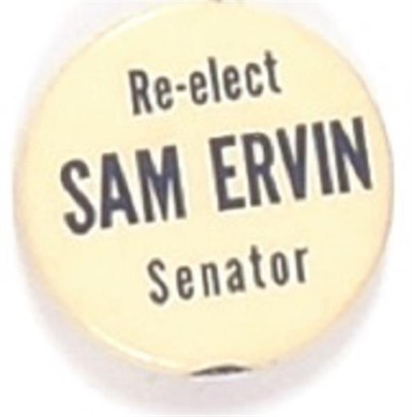 Re-Elect Sam Ervin Senator