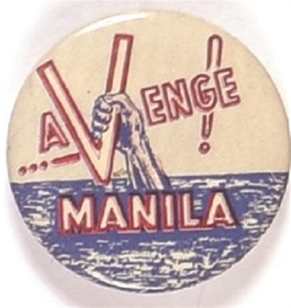 Avenge Manila World War II Celluloid