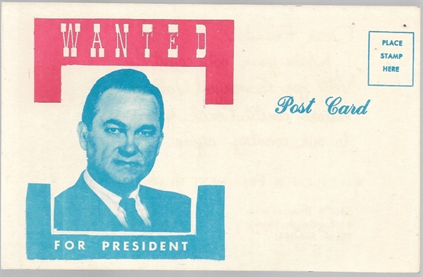 Wallace Wanted for President