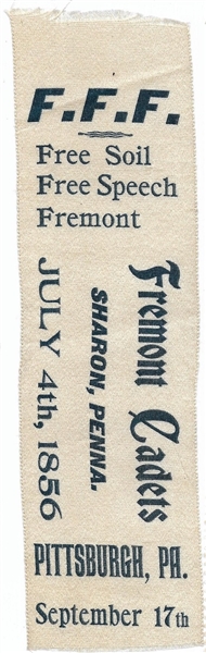 Fremont Cadets Rare Ribbon