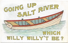 Taft, Bryan Salt River Postcard
