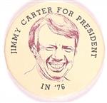 Jimmy Carter for President in 76 Mirror