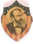Harrison Tin Shield Pin