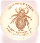 McKinley Union Pottery Co. Gold Bug