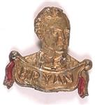 William Jennings Bryan Metal Stickpin