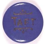 Taft Blue and Gold Celluloid