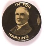 Im for Harding