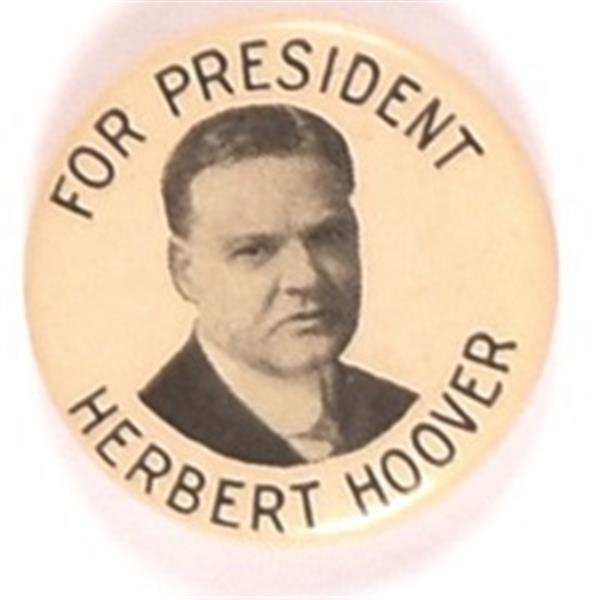Hoover Black and White Picture Pin