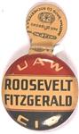 Roosevelt, Fitzgerald UAW-CIO Tab