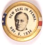 Roosevelt New Deal in Pennsylvania 