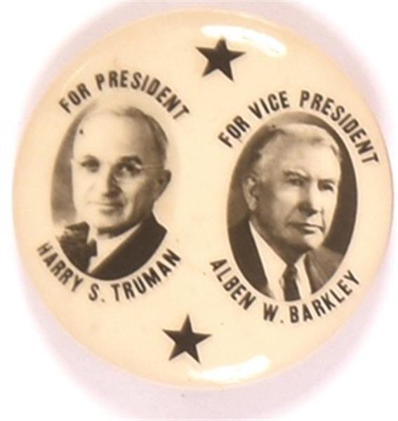 Truman, Barkley Two Stars Jugate
