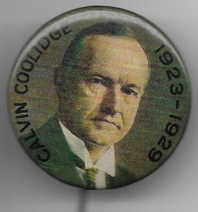 Calvin Coolidge Color Presidential Set Pin 