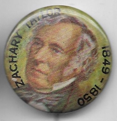 Zachary Taylor Color Presidential Set Pin 