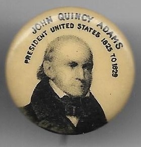 John Quincy Adams Memorial Pin 