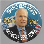 McCain Israels Best Friend 