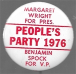 Wright, Spock Peoples Party 