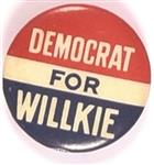 Democrat for Willkie
