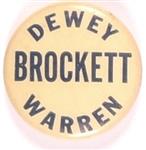 Dewey, Warren, Brockett Arizona Coattail
