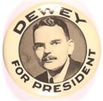 Dewey for President Sharp Photo Celluloid