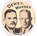 Dewey and Warren Celluloid Jugate