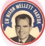 Richard Nixon Hungarian Pin