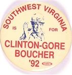 Clinton, Gore Boucher Virginia Coattail