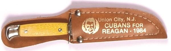 Cubans for Reagan Knife