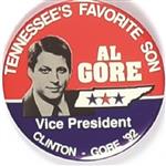 Gore Tennessees Favorite Son