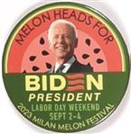 Melon Heads for Biden