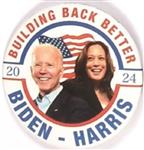 Biden, Harris Building Back Better