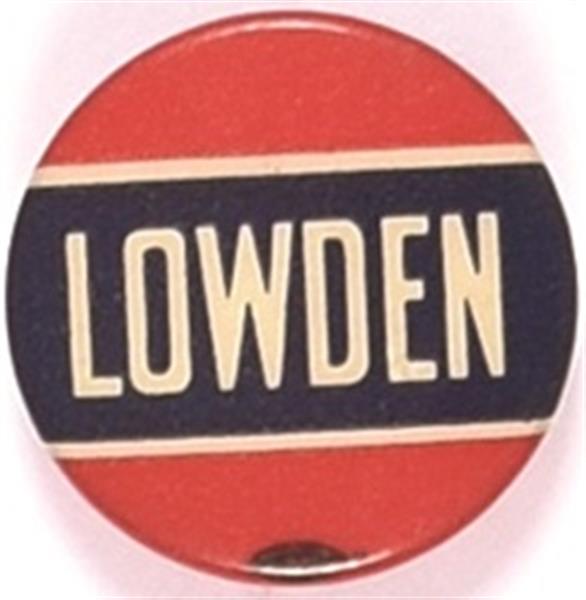 Lowden Illinois Governor