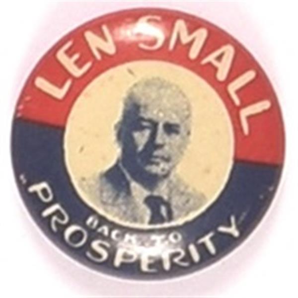 Len Small Illinois Prosperity