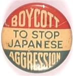 Boycott to Stop Japanese Aggression
