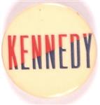 Kennedy Red, White and Blue Celluloid