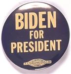 Biden for President 1988 Celluloid